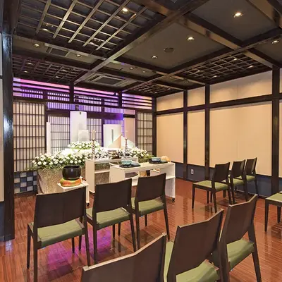 メモリード家族葬ホール府中で葬儀を行なった写真