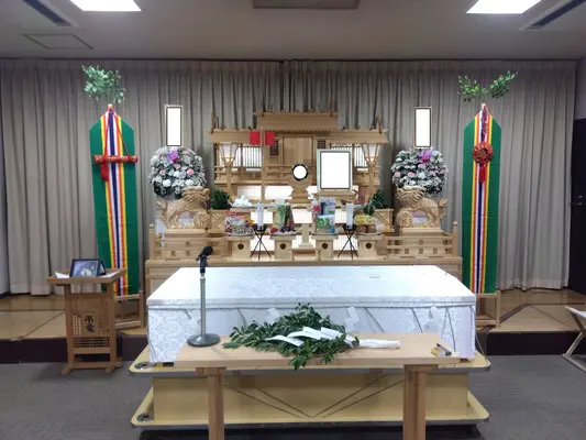 花セレモで葬儀を行なった写真