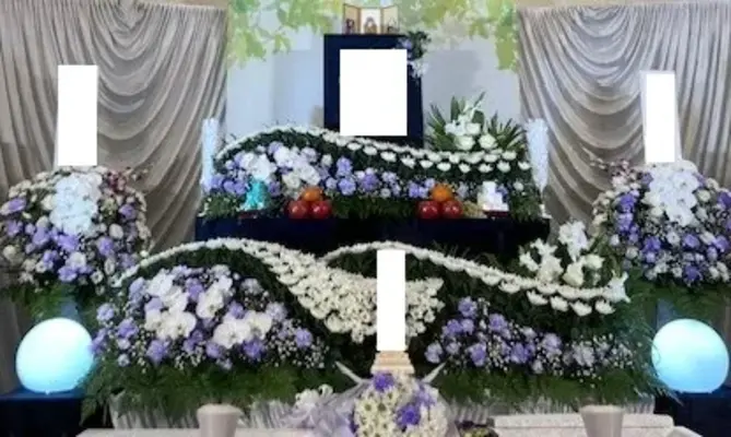 花セレモで葬儀を行なった写真