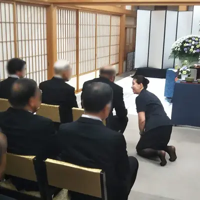 花セレモで葬儀を行なった写真