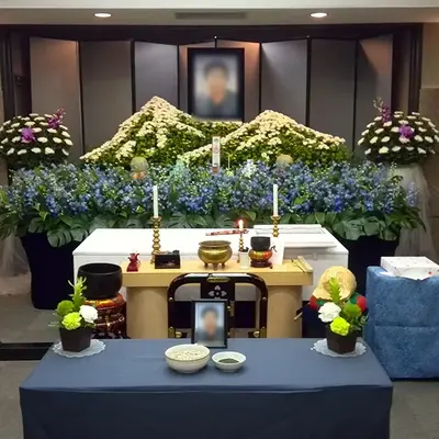 花セレモで葬儀を行なった写真