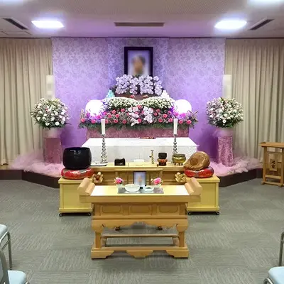 花セレモで葬儀を行なった写真