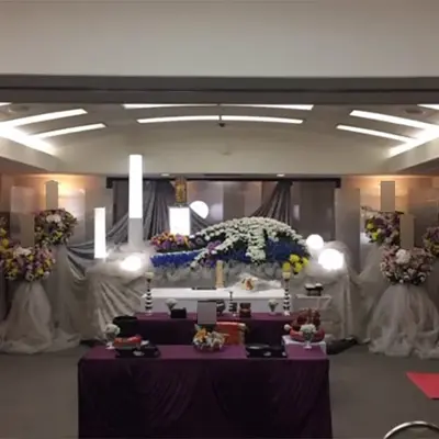 東横メモリアル本店で葬儀を行なった写真