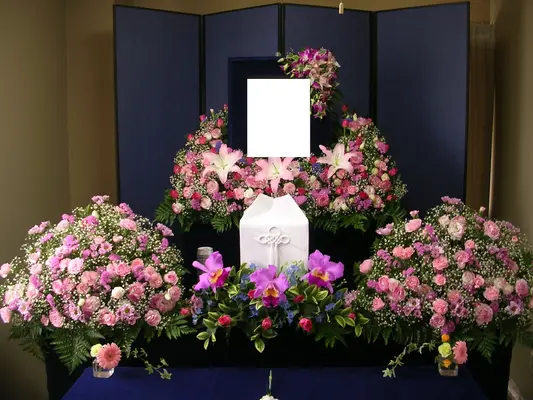 シティセレモで葬儀を行なった写真