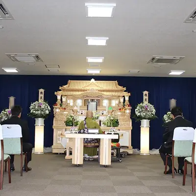 悠リビング土気　柏斎苑で葬儀を行なった写真