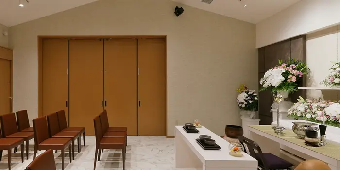 くらしの友 梅島ホールで葬儀を行なった写真
