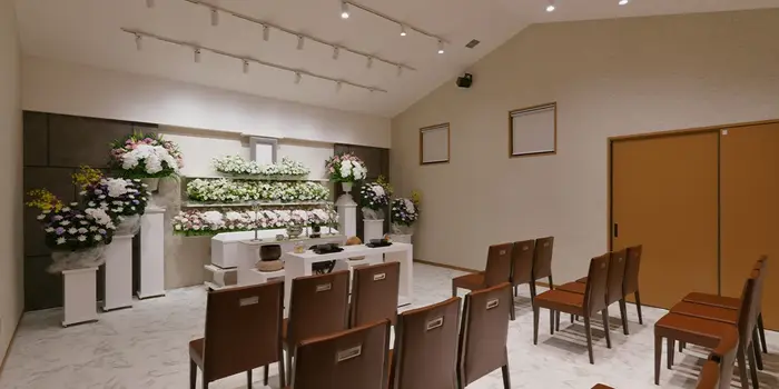 くらしの友 梅島ホールで葬儀を行なった写真