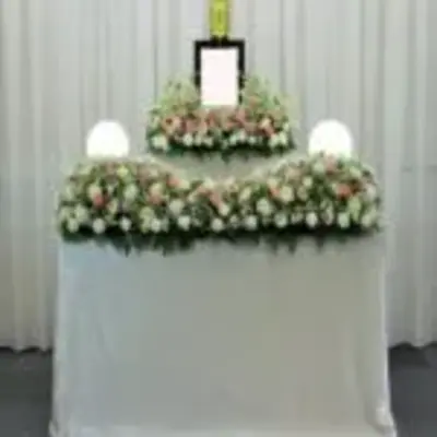 和光ホールで葬儀を行なった写真