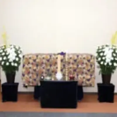 和光ホールで葬儀を行なった写真