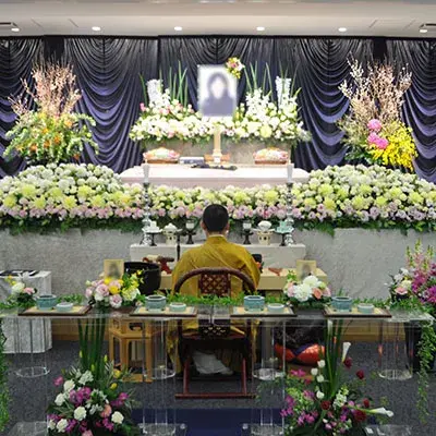 小金井祭典株式会社で葬儀を行なった写真