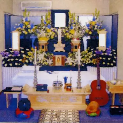 お坊さん特急便で葬儀を行なった写真