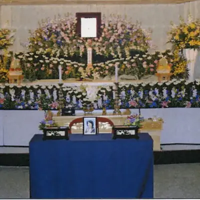 お坊さん特急便で葬儀を行なった写真