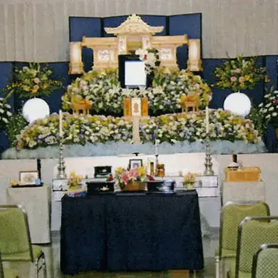 お坊さん特急便で葬儀を行なった写真