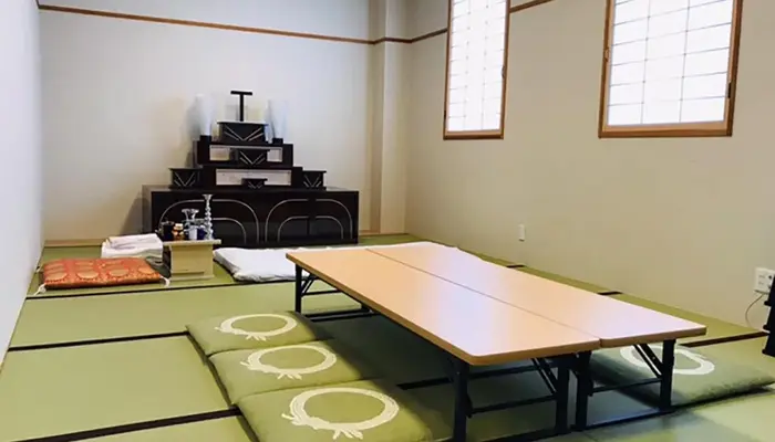 家族葬ホール ティア津高茶屋で葬儀を行なった写真