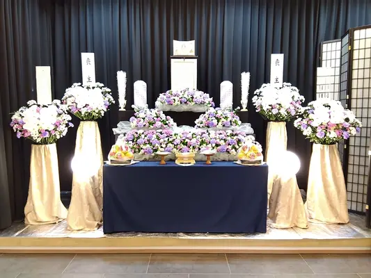 家族葬の四季風　東大和で葬儀を行なった写真