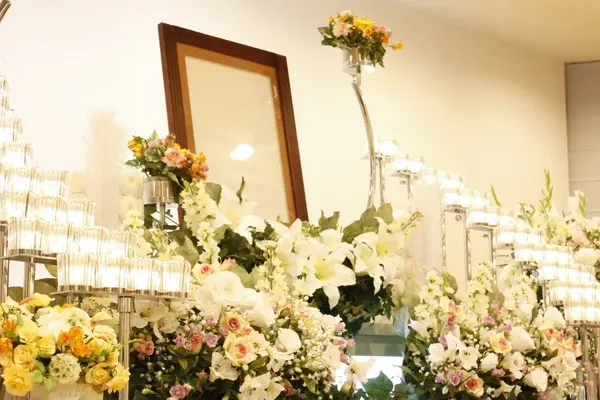 家族葬の四季風　松庵で葬儀を行なった写真