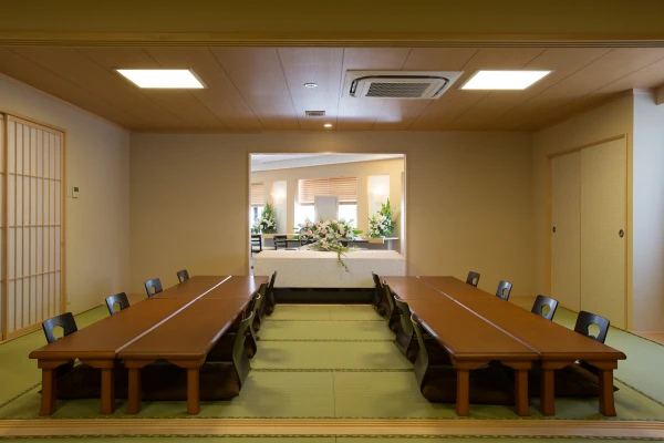 家族葬の四季風　松庵で葬儀を行なった写真