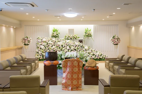 家族葬の四季風　松庵で葬儀を行なった写真