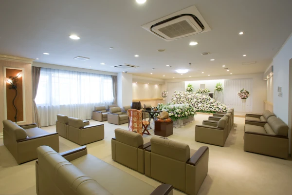 家族葬の四季風　松庵で葬儀を行なった写真