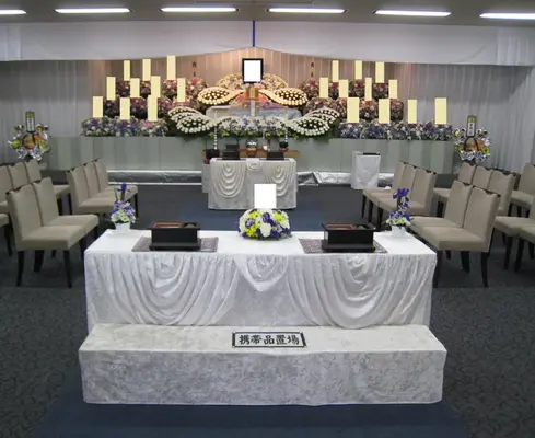 日華多磨葬祭場で葬儀を行なった写真