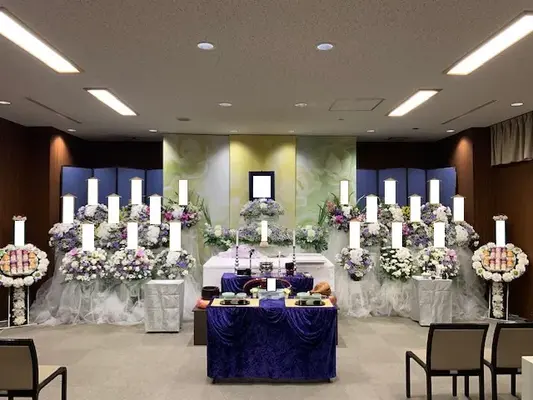 所沢市斎場で葬儀を行なった写真