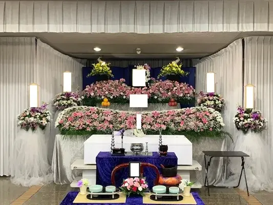 広域飯能斎場で葬儀を行なった写真