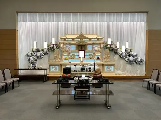 しののめの里で葬儀を行なった写真