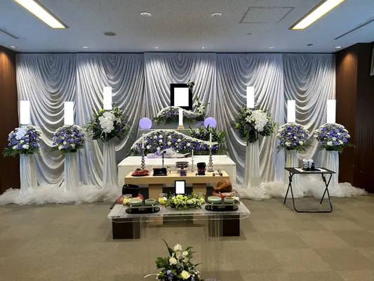 セレモサービスで葬儀を行なった写真