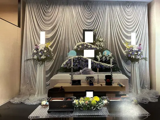 セレモサービスで葬儀を行なった写真