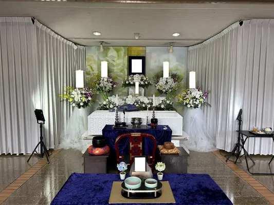 広域飯能斎場で葬儀を行なった写真