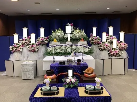 セレモサービスで葬儀を行なった写真