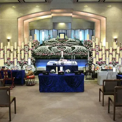 所沢市斎場で葬儀を行なった写真