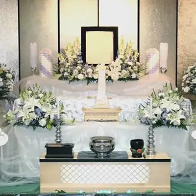 セレモの森で葬儀を行なった写真