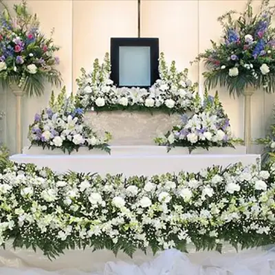 セレモの森で葬儀を行なった写真