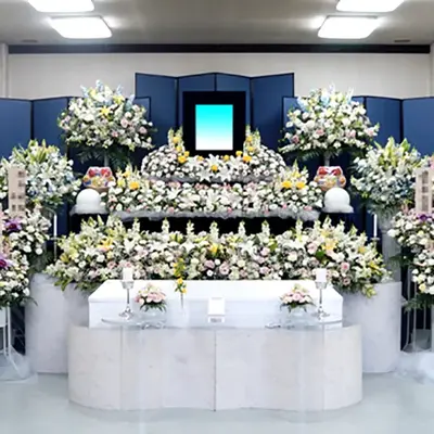 セレモの森で葬儀を行なった写真