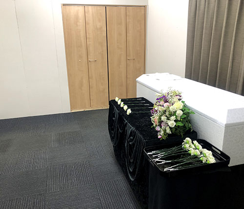 安置室あります