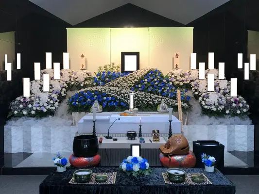 桃源院で葬儀を行なった写真