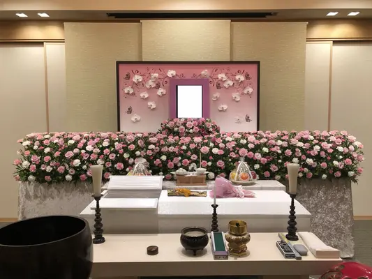 雲龍寺 明珠閣で葬儀を行なった写真