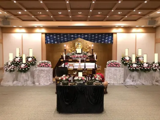 雲龍寺 明珠閣で葬儀を行なった写真