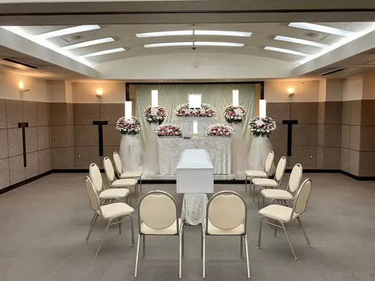 南多摩斎場で葬儀を行なった写真