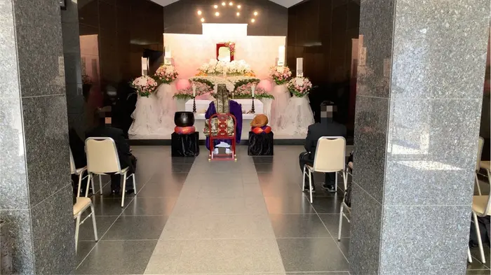 セレモハイネスで葬儀を行なった写真