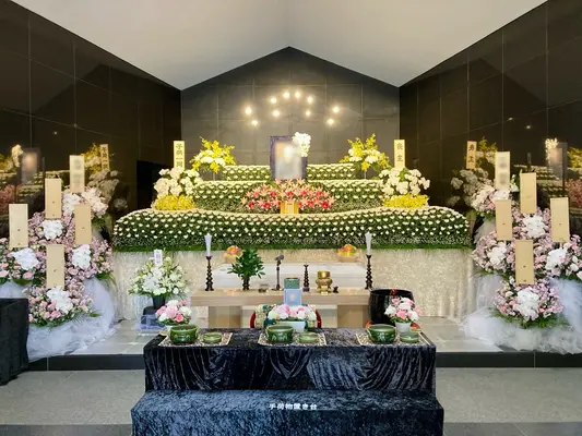 セレモハイネスで葬儀を行なった写真