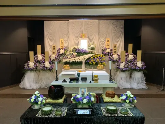 セレモハイネスで葬儀を行なった写真