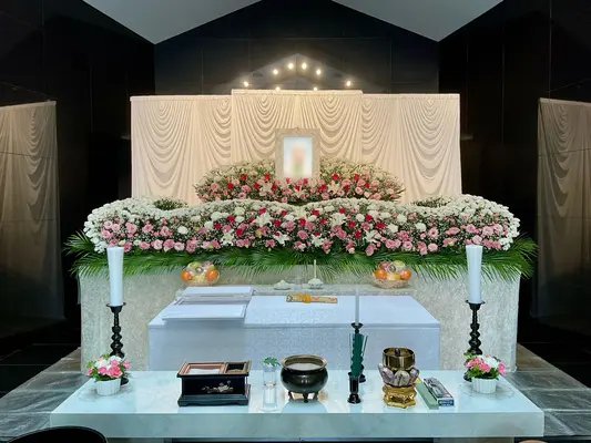 セレモハイネスで葬儀を行なった写真