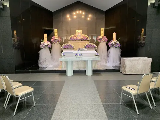 セレモハイネスで葬儀を行なった写真