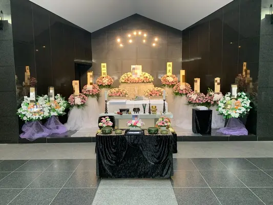 セレモハイネスで葬儀を行なった写真