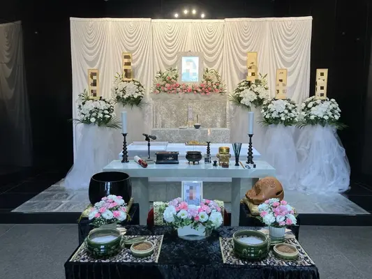 セレモハイネスで葬儀を行なった写真