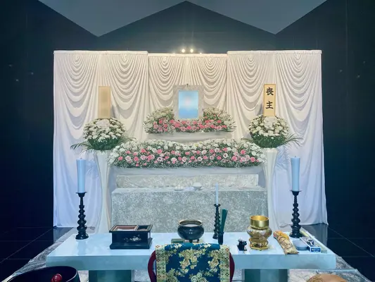 セレモハイネスで葬儀を行なった写真