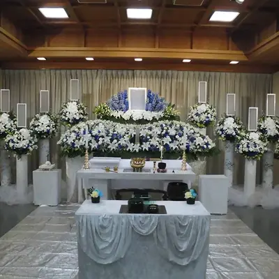 まちの葬儀やさんで葬儀を行なった写真