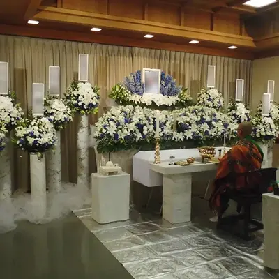 まちの葬儀やさんで葬儀を行なった写真